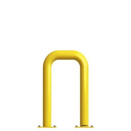 U-Shaped Bolt Down Bollard - 4"x24"x36"