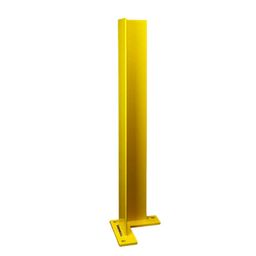 Corner Guard Overhead Door Protector - 6"x48" Bollard, Safety Yellow