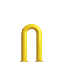 U-Shaped Bolt Down Bollard - 6"x24"x36"