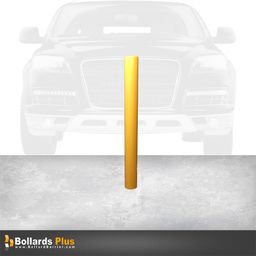 Product Carousel - Heavy Duty Inground Bollard - 4"x60", Safety Yellow