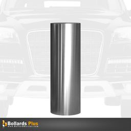 8” Bollard Cover - Stainless Steel, 9”x38”