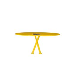 Flat Bollard Cap 6", Wet-Set