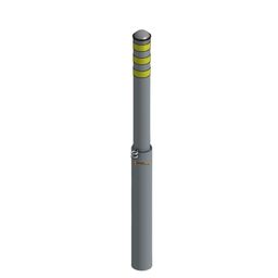 PGE Removable Steel Post - 4"x67", Electrical Equipment Barrier