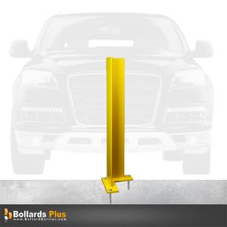 Product Carousel - Corner Guard Bolt-Down Bollard - 6"x42", Safety Yellow