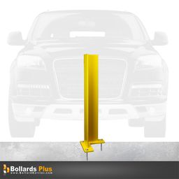 Product Carousel - Corner Guard Bolt-Down Bollard - 6"x36", Safety Yellow