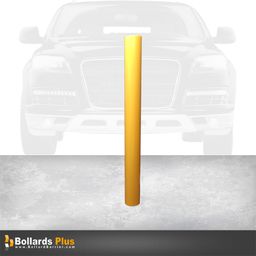 Product Carousel - Heavy Duty Inground Bollard - 5"x84", Safety Yellow