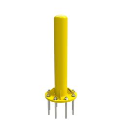 IBC6K CB Bolt-Down Bollard - 5"x42", Impact Guard