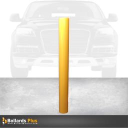 Heavy Duty Inground Bollard - 6"x96", Safety Yellow