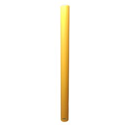 Embedded Steel Pipe Bollard - 5"x96", Sch 40. Safety Yellow