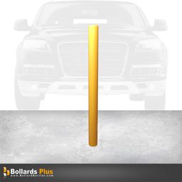 Product Carousel - Heavy Duty Inground Bollard - 4"x84", Safety Yellow