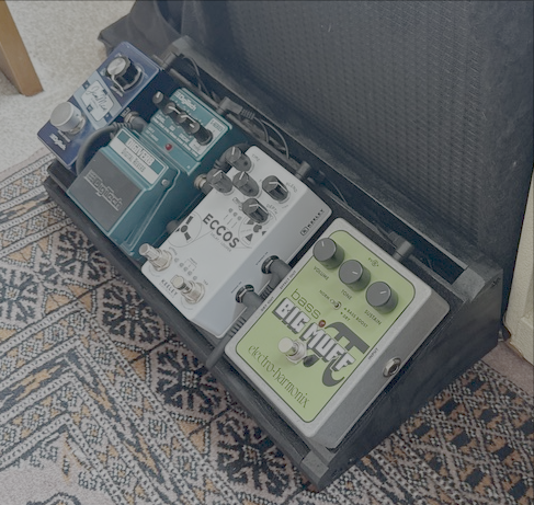 First bass pedal board