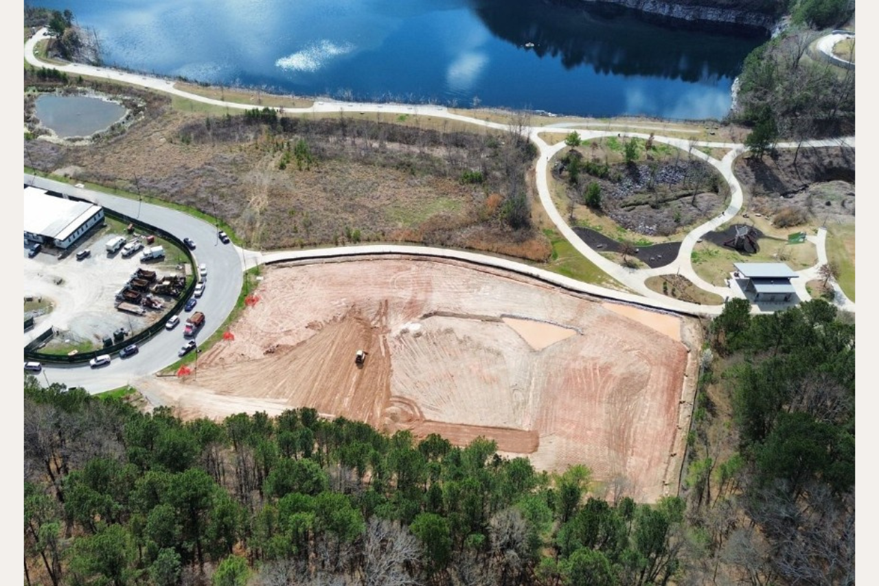 Demolition, clearing and grading underway across the entire site. (Photo Credit: ABI Staff)