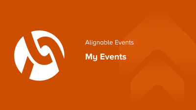 Alignable Events: My Events