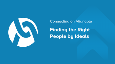 Finding the right people by ideals
