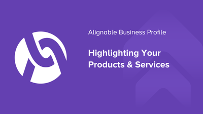 Highlighting Your Products & Services
