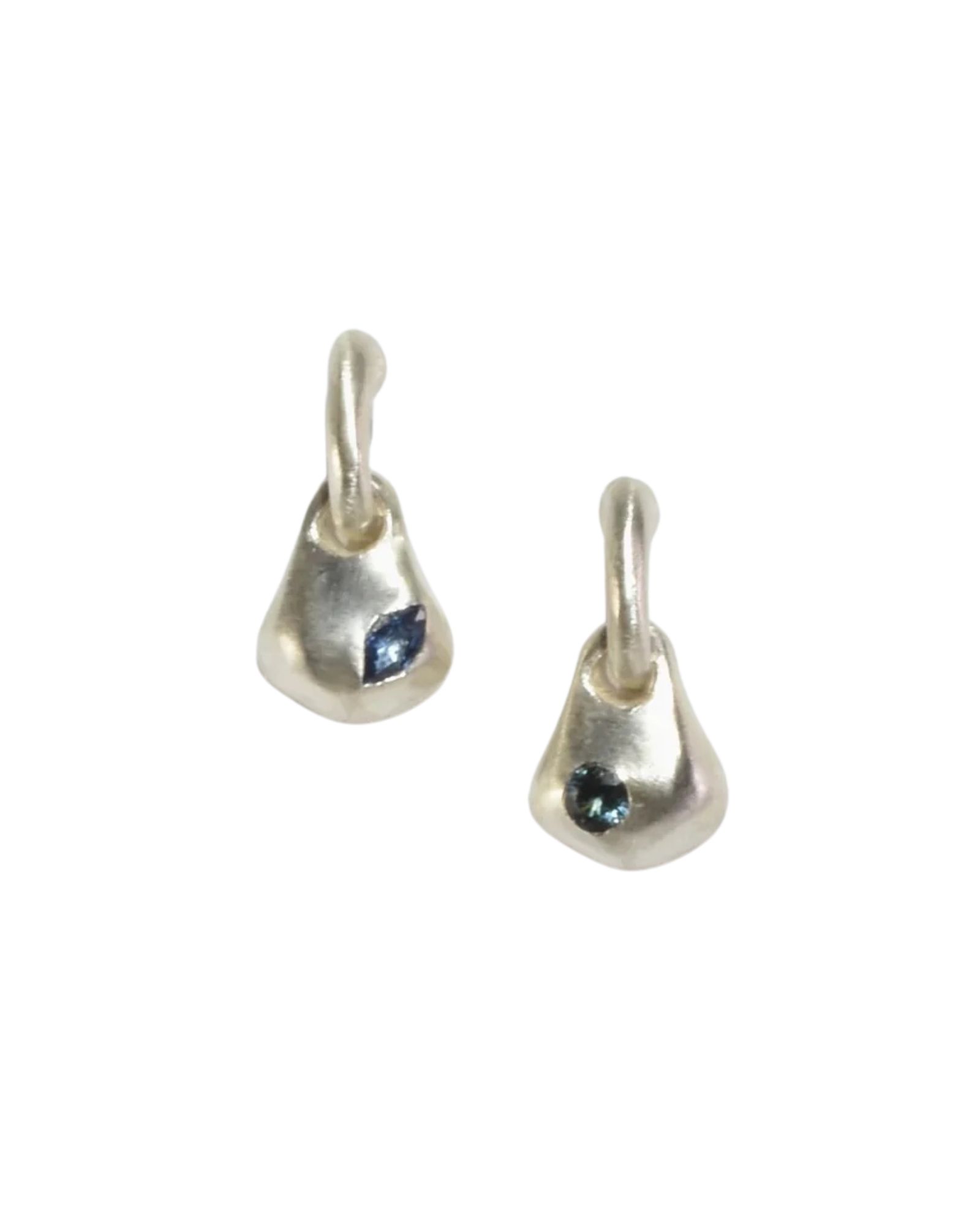 Sapphire Bosc Drop Earrings