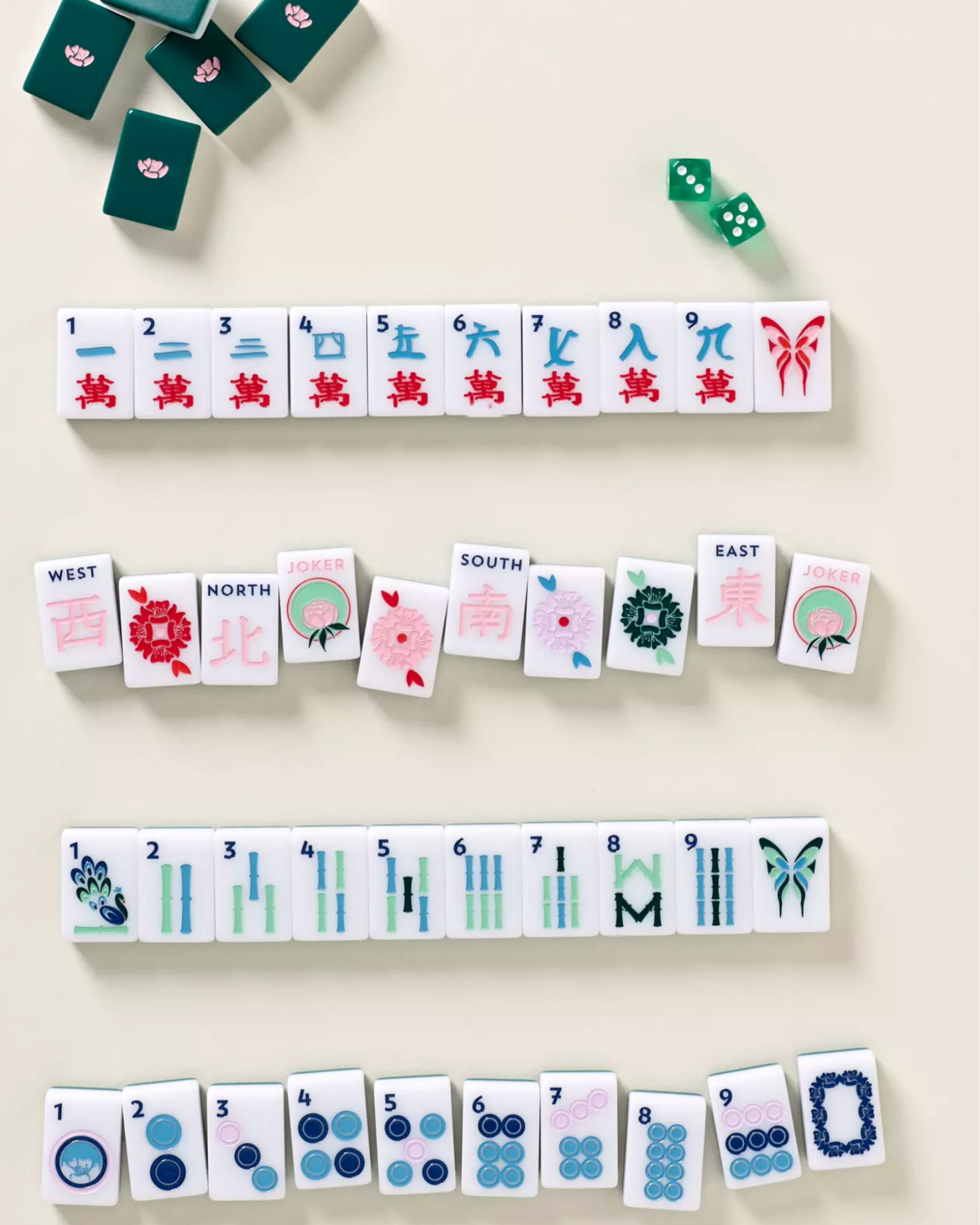 The Mahjong House Tile Set