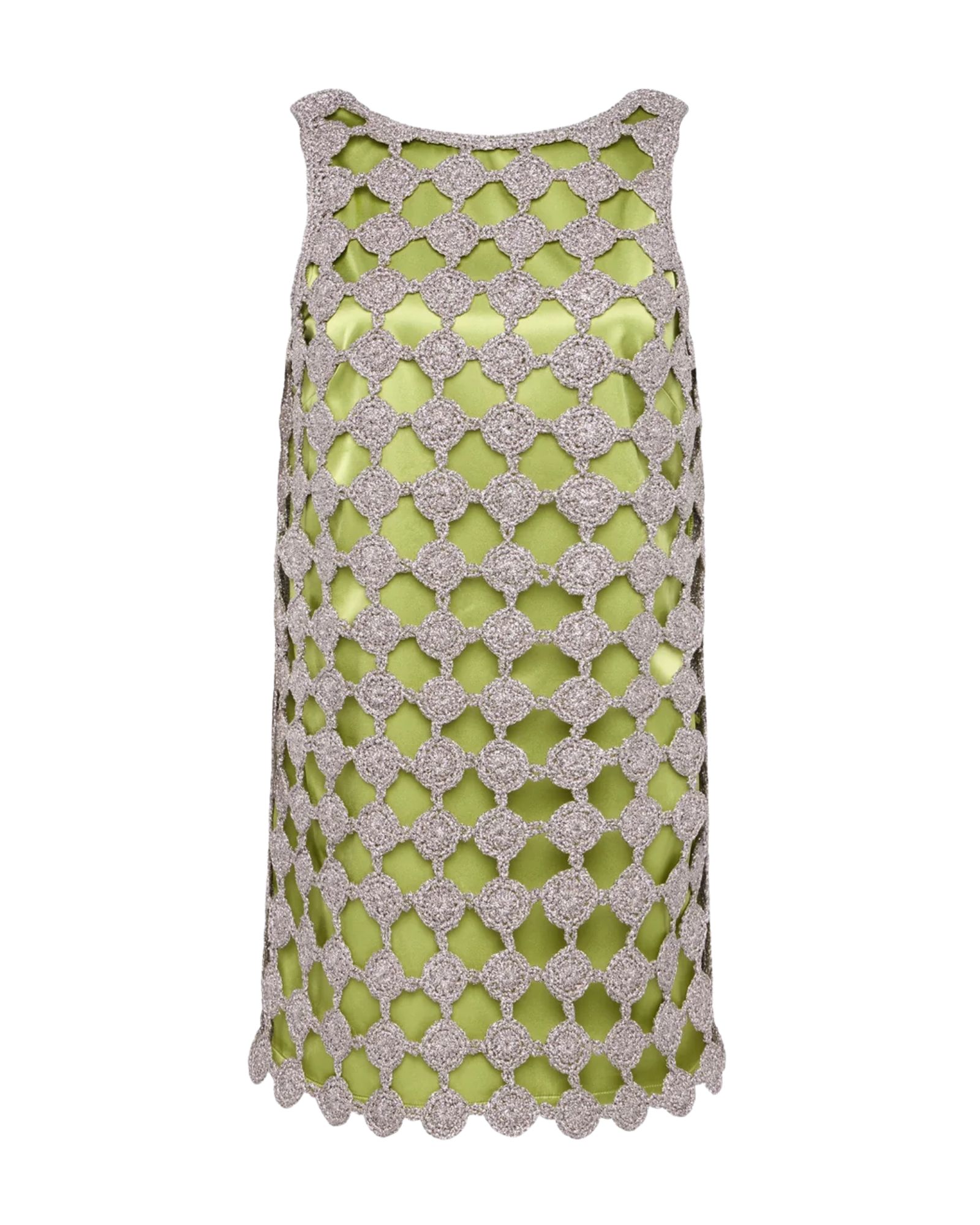 sina crochet mini dress