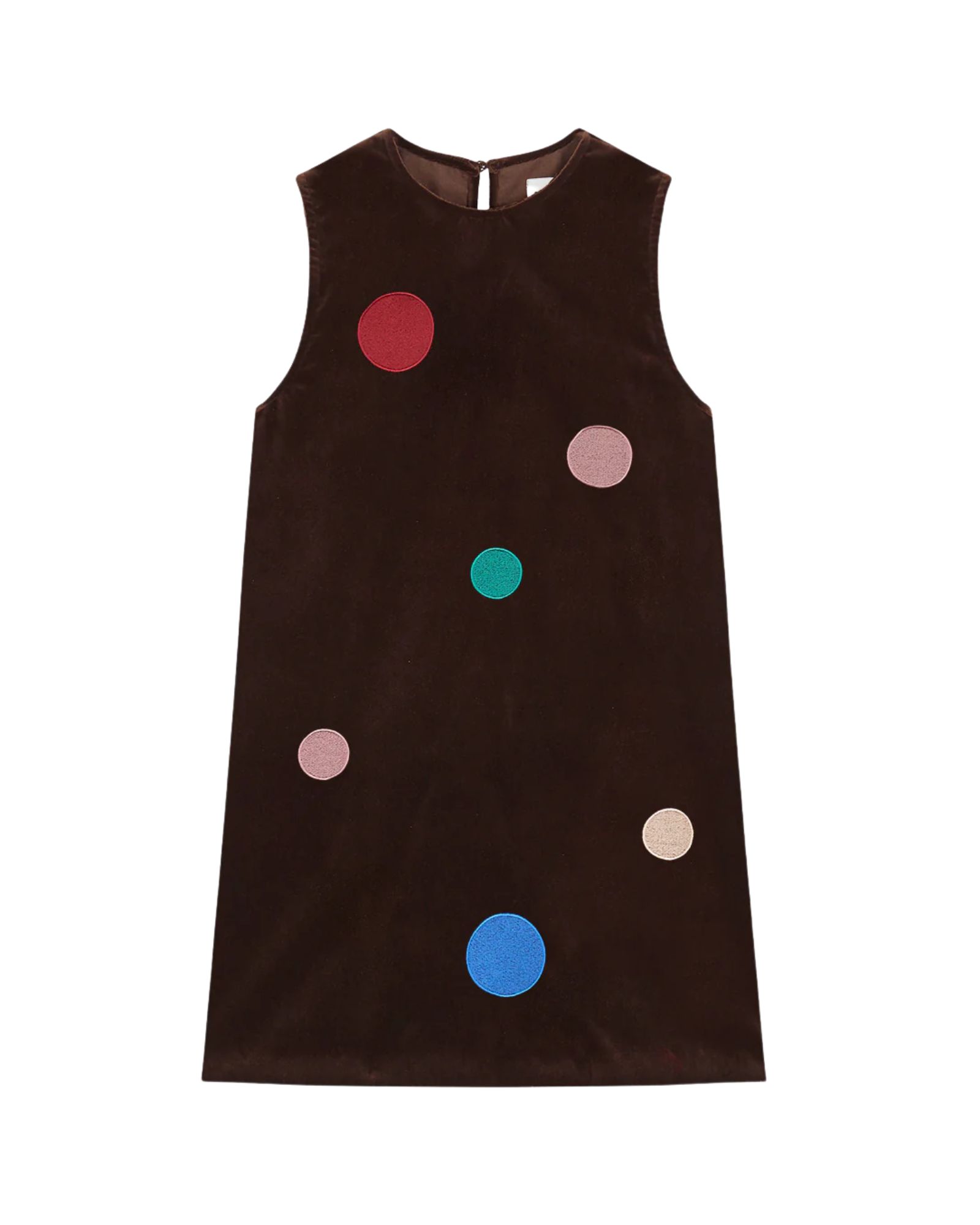 Morelino Velvet Dress Brown