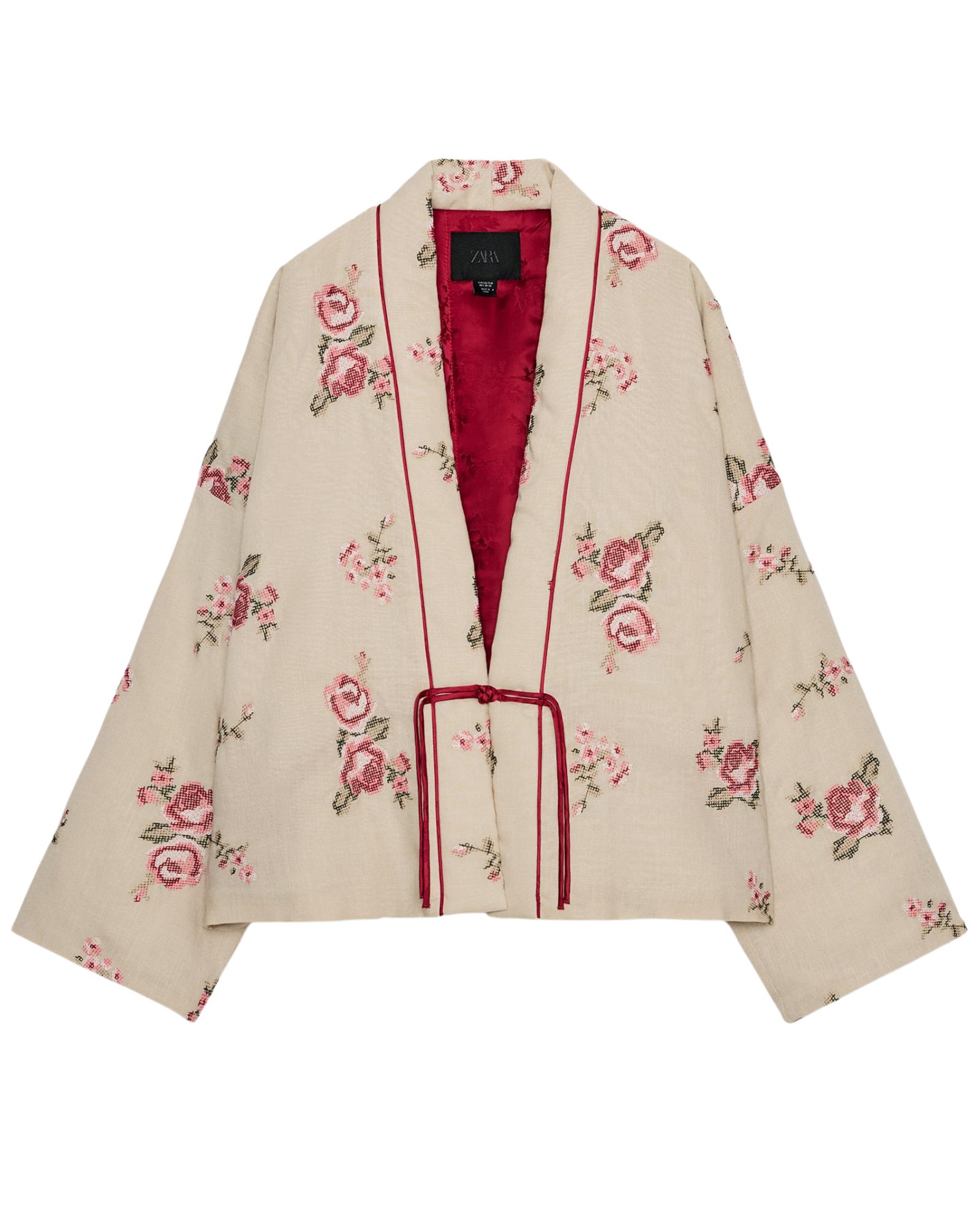 FLORAL EMBROIDERY JACKET