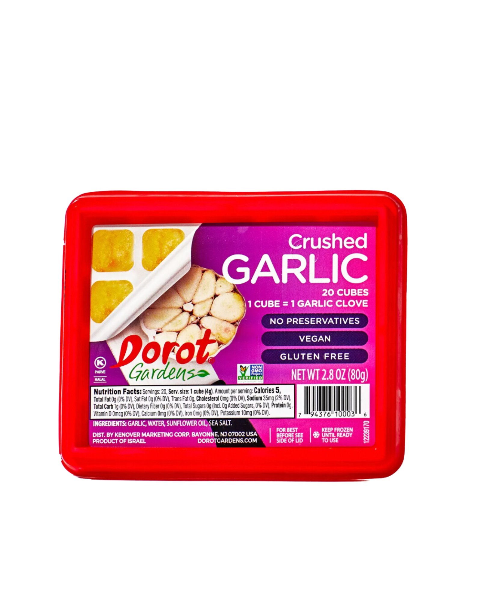 Crushed Garlic & Ginger Pods