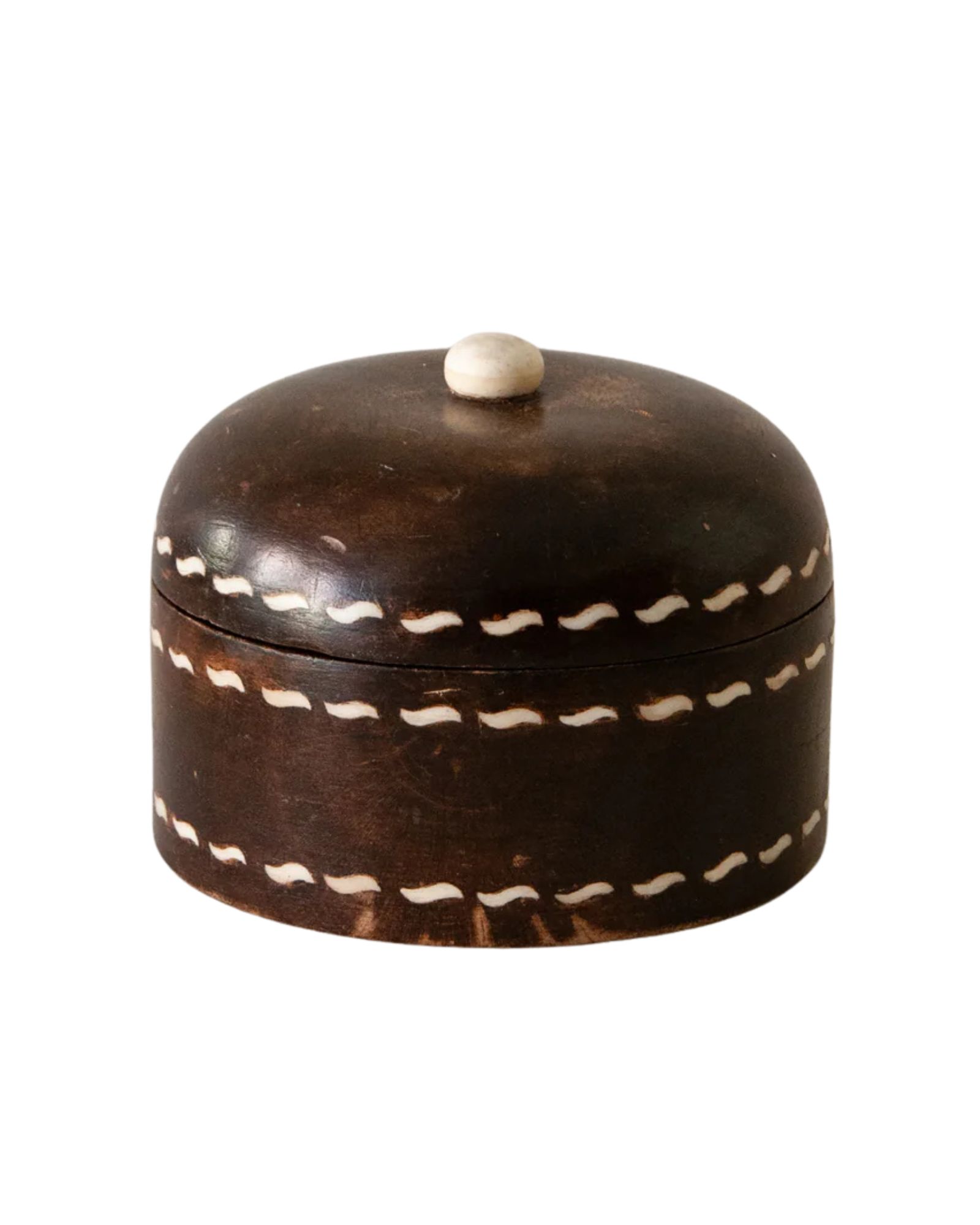 Vintage Wood Box with Inlay