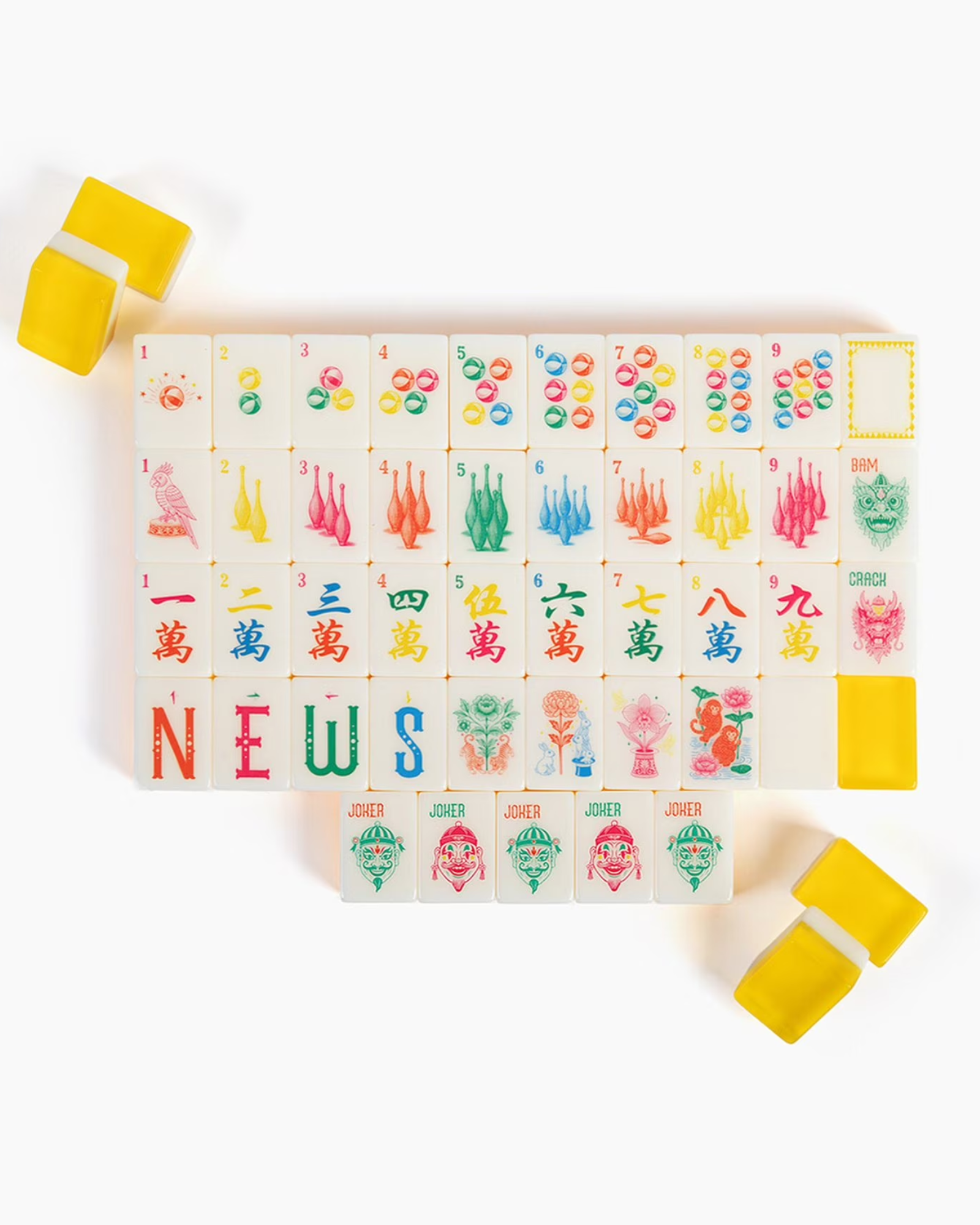 Deluxe Acrylic Mahjong Starter Kit