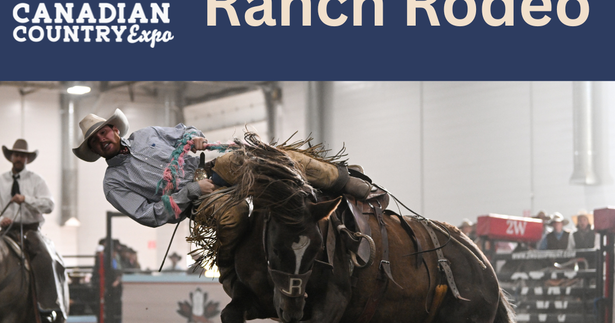 Heritage Ranch Rodeo at the Edmonton Expo Centre