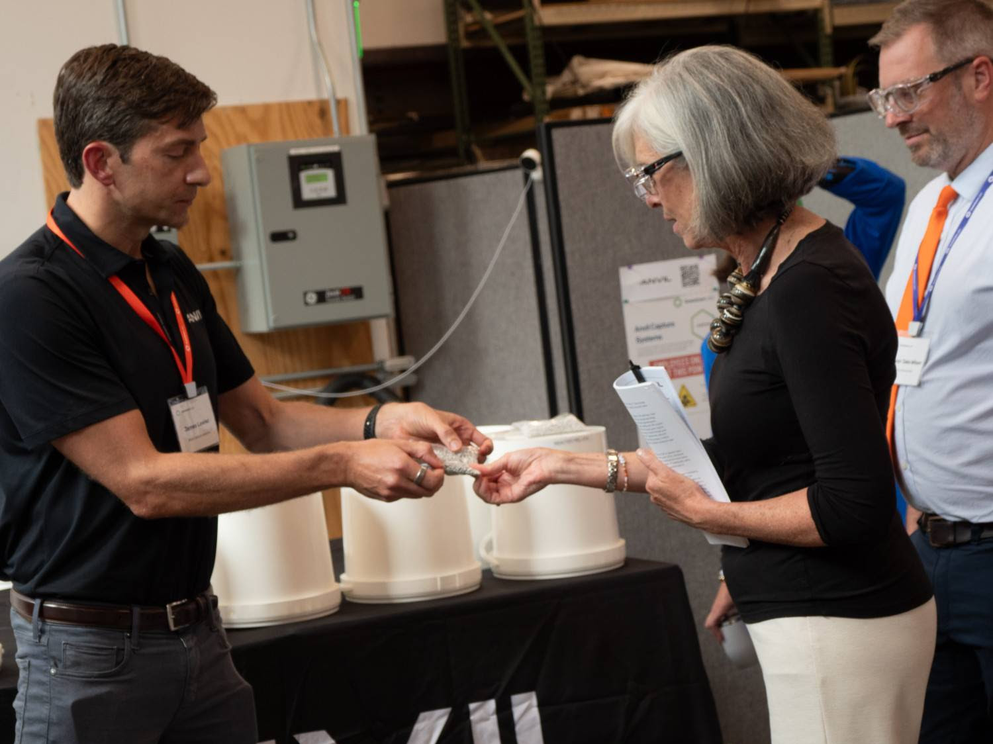 On The Air issue #7: Congressional leadership vists a Massachusetts carbon removal company