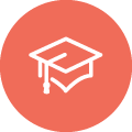 icon of graduation cap