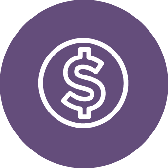 icon of a dollar sign