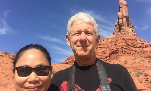 Dr. Andrew Wilner and partner