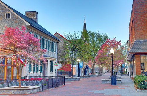 Quaint Virginia town