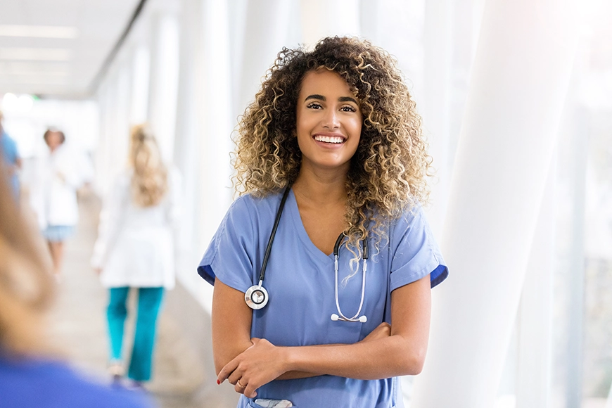 picture of smiling nurse practitioner