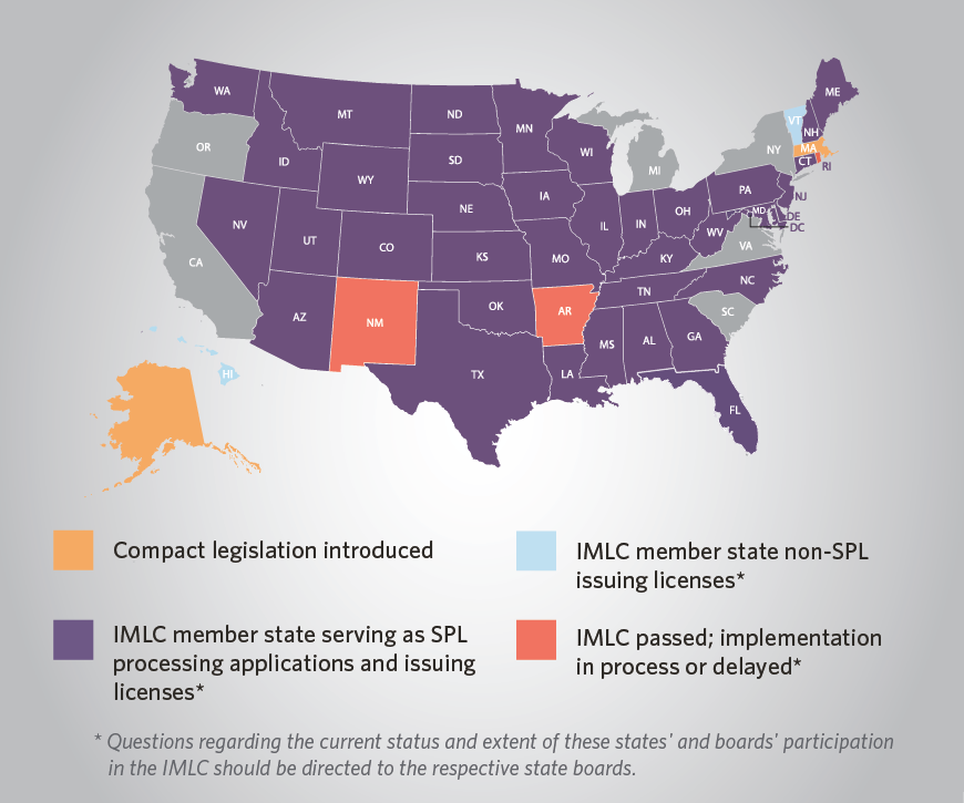 IMLC map as of March 2026