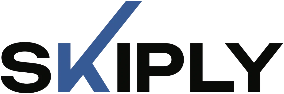 Skiply logo.