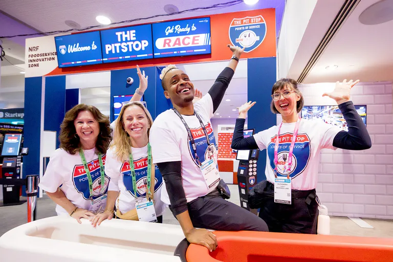The Pit Stop - Points of Service - The Foodservice Innovation Zone at NRF Retail's Big Show