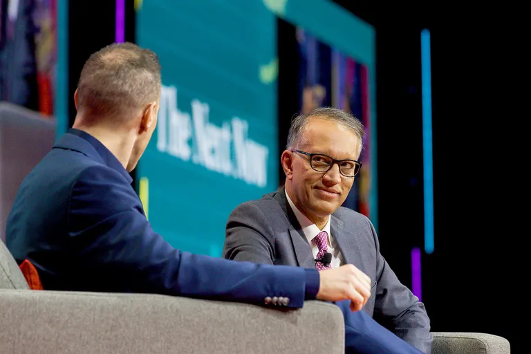 On stage at NRF - Retail's Big Show