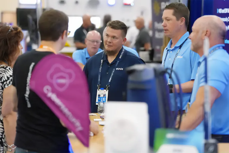Attendees at the NRF PROTECT Expo