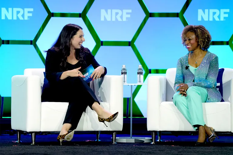 On stage at NRF PROTECT