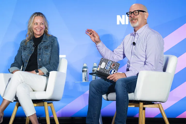 Speakers on stage at NRF Nexus