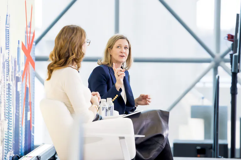 On stage at NRF - Retail's Big Show