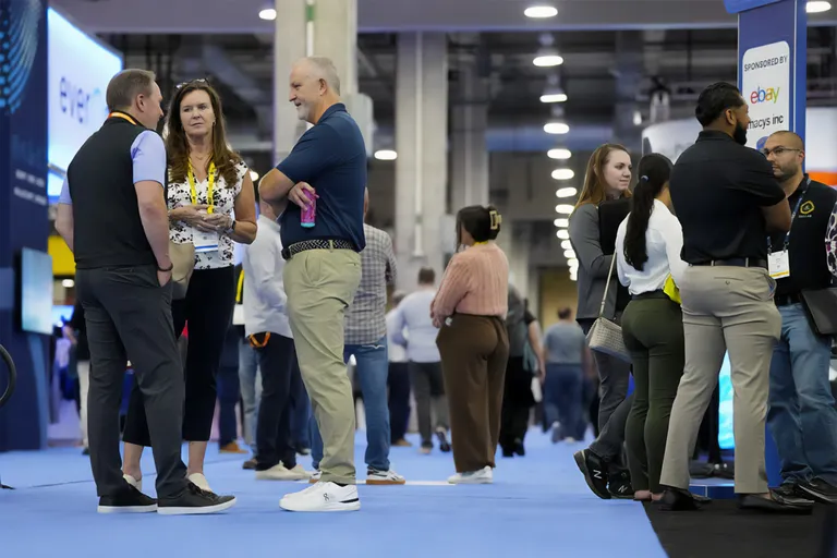 Attendees at the NRF PROTECT Expo