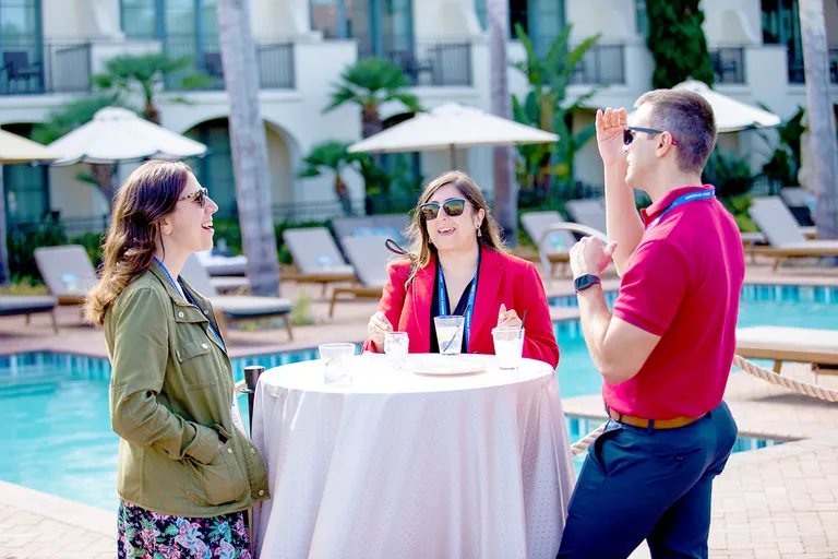 NRF Nexus attendees networking