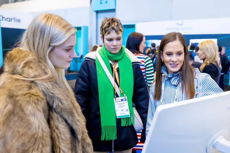 Attendees at the Expo at NRF - Retail's Big Show