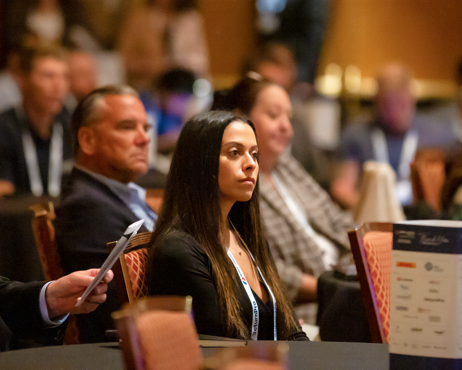 Attendees in a session at NRF Rev