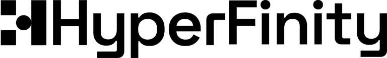 Hyperfinity logo.