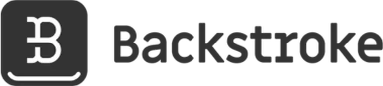 Backstroke logo.