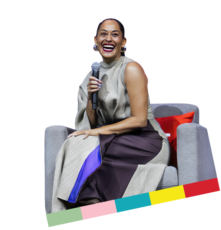 Tracee Ellis Ross speaking at NRF Retail's Big Show