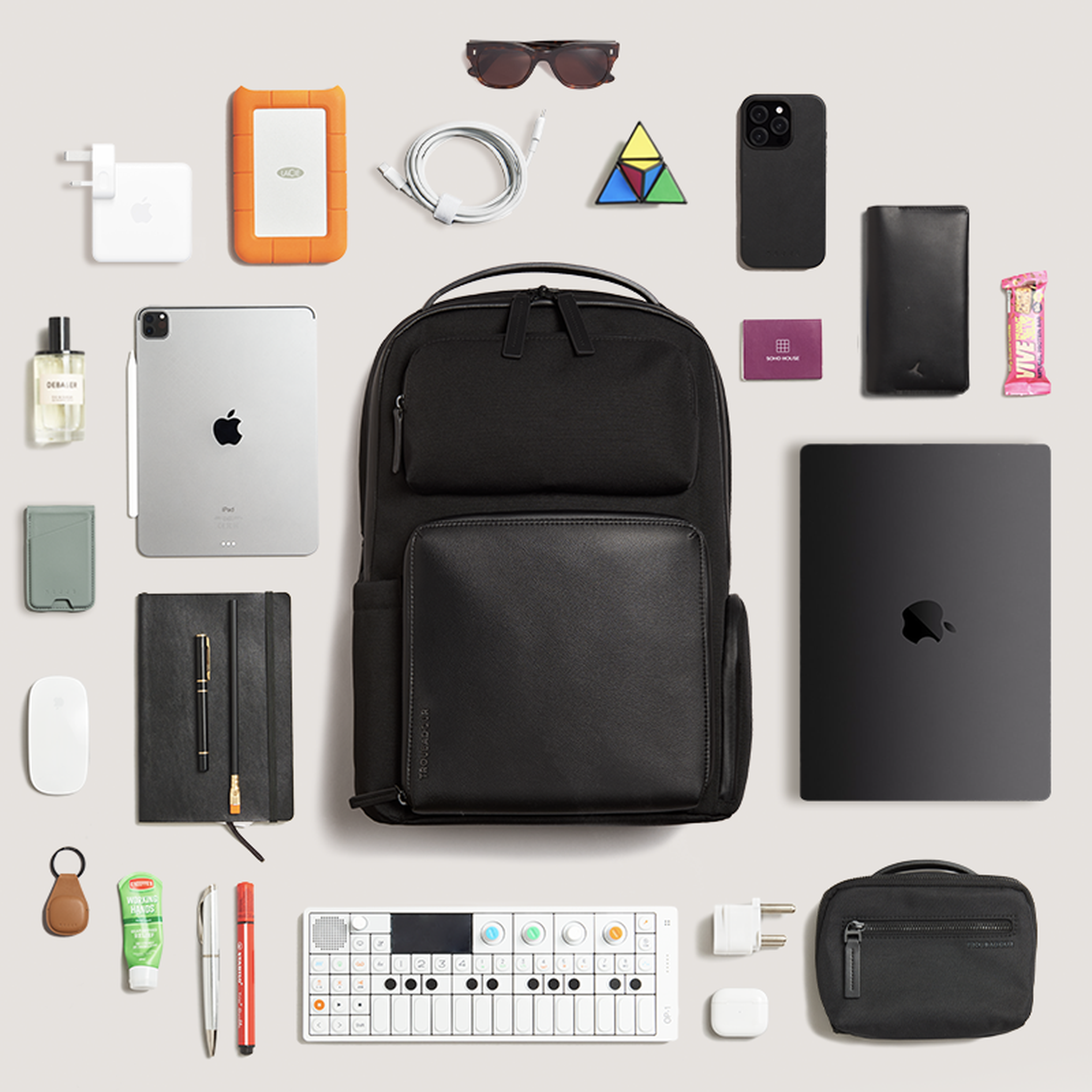 Troubadour マトリックスバックパック Matrix Backpack | Lightweight Waterproof Technical Fabric